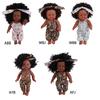 5.91x13.78in Black for Doll Simulated Girl Reborn Baby Early Educational Bed/Sofa Accompany Supplies Vinyl Made Cute for