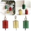 Creative Christmas Bell Pendant Antique Metal Hanging Bells  Xmas New Year Decorative