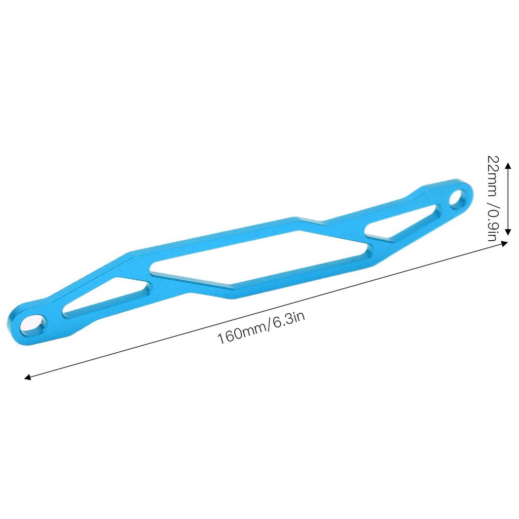 Aluminum Alloy RC Car Pressure Plate Replacement for TT02 (Blue)