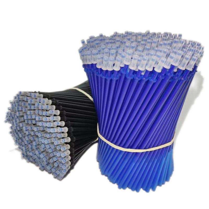 100 Pcs/set Erasable Gel Pen Refill Blue Black and Red Easy-to-erase Pen Refill Water Pen Quick-drying Erasable Pen Refill