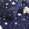 Starry Sky Duvet Cover Set Twin Full Size Queen King Size Zipper Closure Modern Style For Teen Boys Girls Bedroom Decor Summer