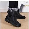 35-44 Waterproof Winter Boots For Women New Faux Fur Long Plush Snow Boots Woman Platform Ankle Boots Couples Warm Cotton Shoes