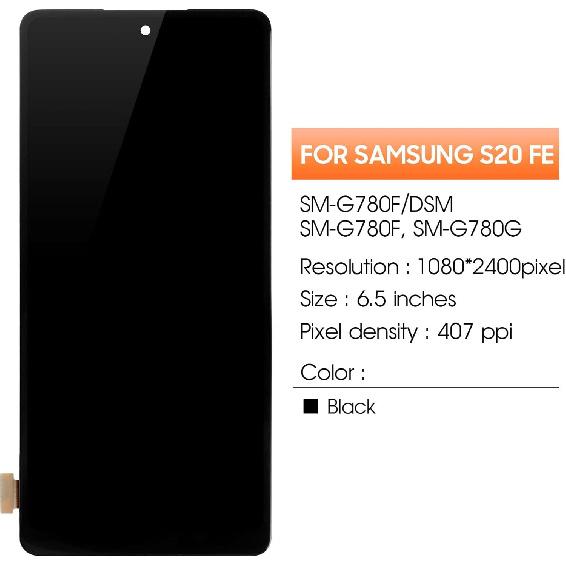 INCELL для Samsung Galaxy S20 FE 5G Замена экрана S20 FE 5G LCD SM-G781B SM-G781U SM-G781V Экран Сенсорный Дигитайзер Сборочные Комплекты+Установка