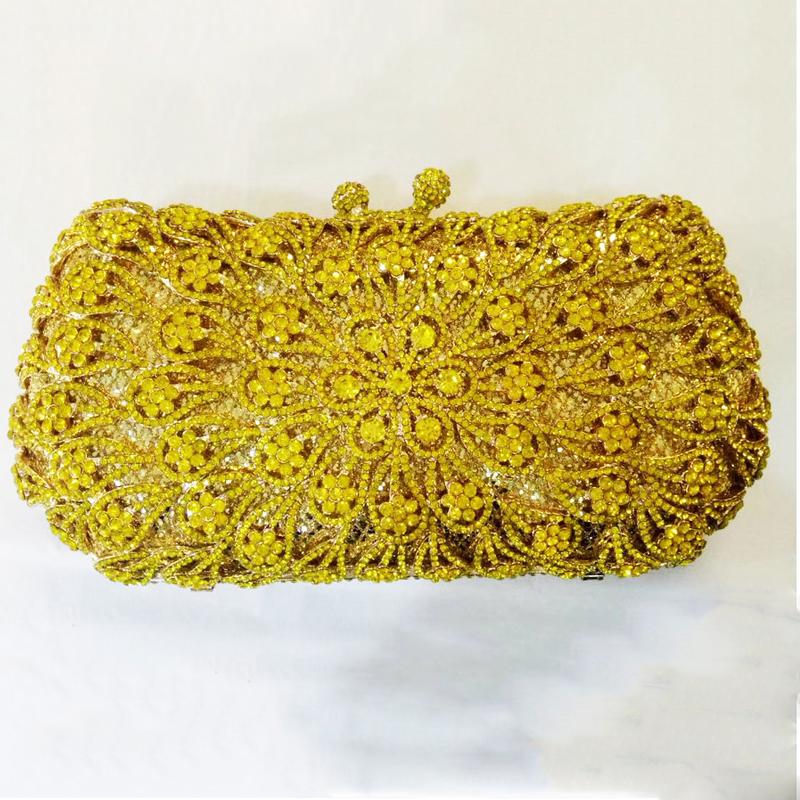Weiße Strass Schwarz Abendtasche Tasche WHTUOHENG Damen Blumen Diamant Kristall Damen Party Abschlussball Handy Handtaschen Minaudiere