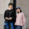 Li-Ning Plain Logo Round Neck Pullover Sweatshirt Unisex Sweatshirt Black AWDU793-4
