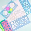 7-in-1 Spirograph Stencil Drawing Ruler Set For Children