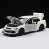 1/32 Mitsubishi Lancer EVO Final Edition Racing Toy Car Model Diecast Metal Miniature Collection Gift for Children Boys