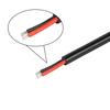 SinLoon DC Extension X Male Plug To Bare Wire Open End Power Replacement Repair Suitable for LED CCTV Surveillance 2 1M Cable, 90-degree DC, 5.5mm