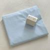 New Solid Minimalist Washed Striped Bed Sheet, Soft Bedding for Single Double Student Dormitory Home