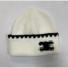 Small Fragrance Style Knit Beanie Dual Color Winter Warm Fashion Versatile Women Men