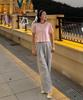 Leijibi [Summer] One-Pleat Wide Fit Fresh Sweatpants M (2 Colors)
