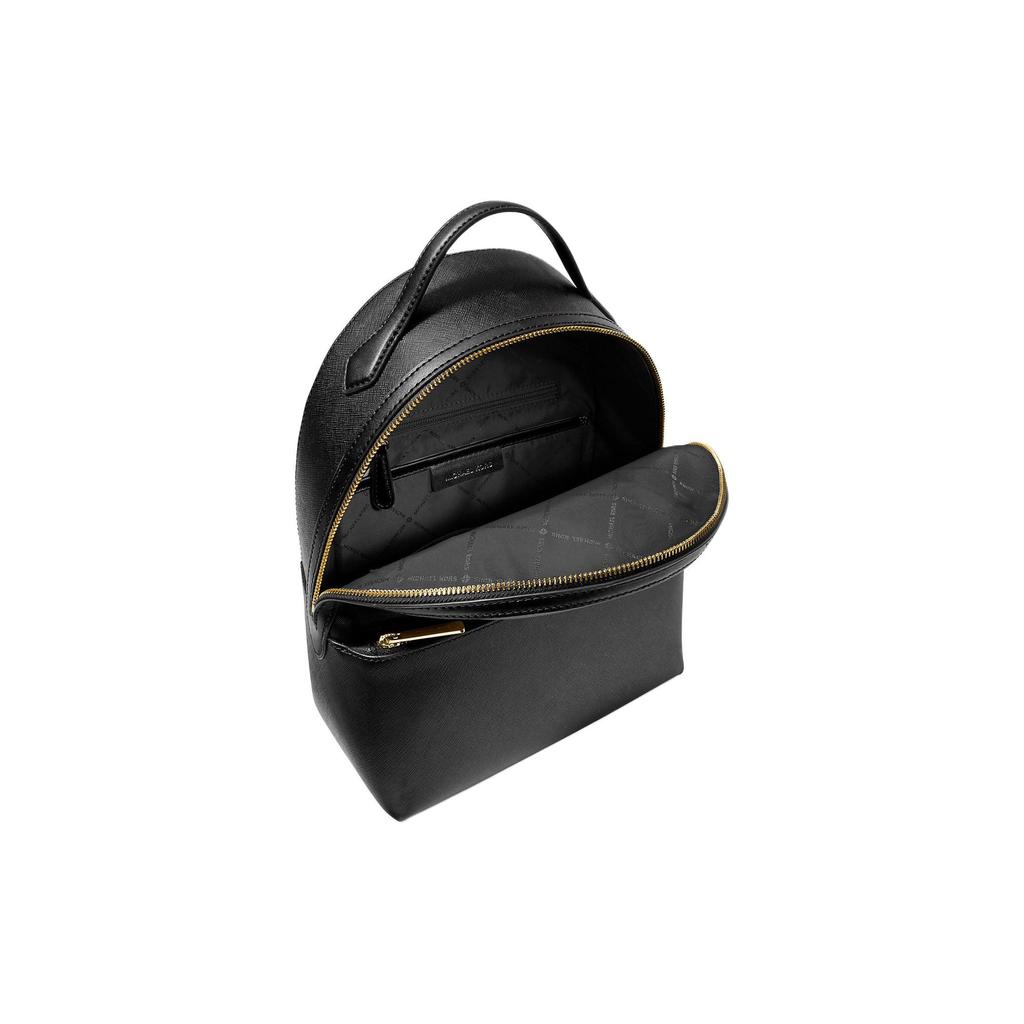Michael Kors MK Sheila Módní Ležérní Jednobarevný Batoh s Logem Dámský batoh Černý 35F3G6HB6L-BLACK