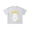 260 GSM Doppelgarn 32er Zähl Garn 100% Baumwolle Gachiakuta V3 Enjin Druck Unisex Schweres Baumwoll T-Shirt