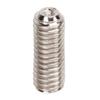 12 PZ Viti Sellette Ponte Metallo Argento Kit Ferramenta Ponte Chitarra Per Chitarra Elettrica