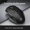 Rechargeable Bluetooth Wireless Silent Mouse for Office and Gaming - PM6