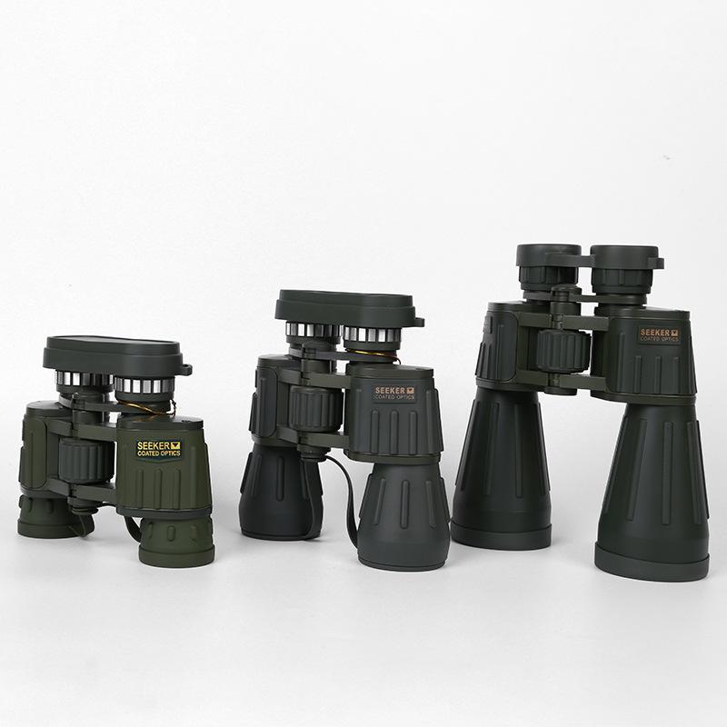 Outdoor Teleskop High Definition High Power 10X50 Militärgrün Brille Schwachlicht Nachtsicht Fernglas Astronomie