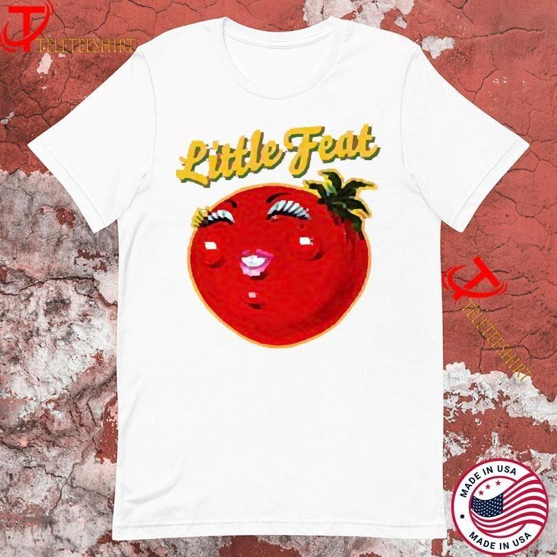 Little Feat Tomate Weiß Baumwolle Alle Größen S-5XL T-Shirts HT346 L red