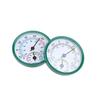 2 In 1 Aluminum Alloy Thermometer Hygrometer Wall-Mounted Thermometer For Home Office Temperature Humidity Meter