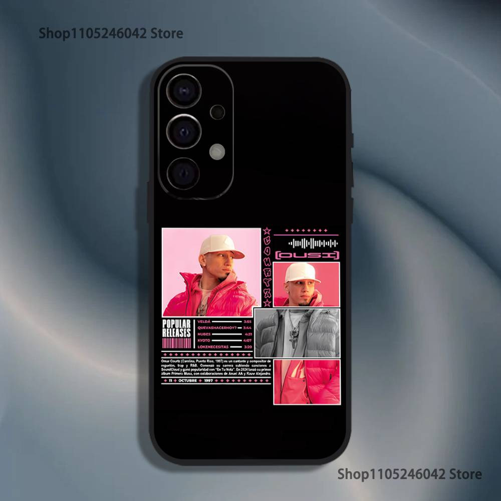 Primera Musa Omar Courtz For Samsung S25,S24,S21,S22,S23,S30,Ultra,S20,Plus,Fe,Lite,5G Black Cover Phone Case