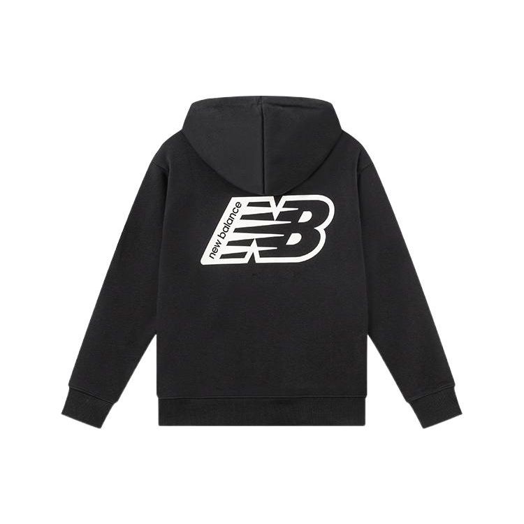 

Мужская толстовка New Balance с логотипом и шнурком, черная AMT23511-BK