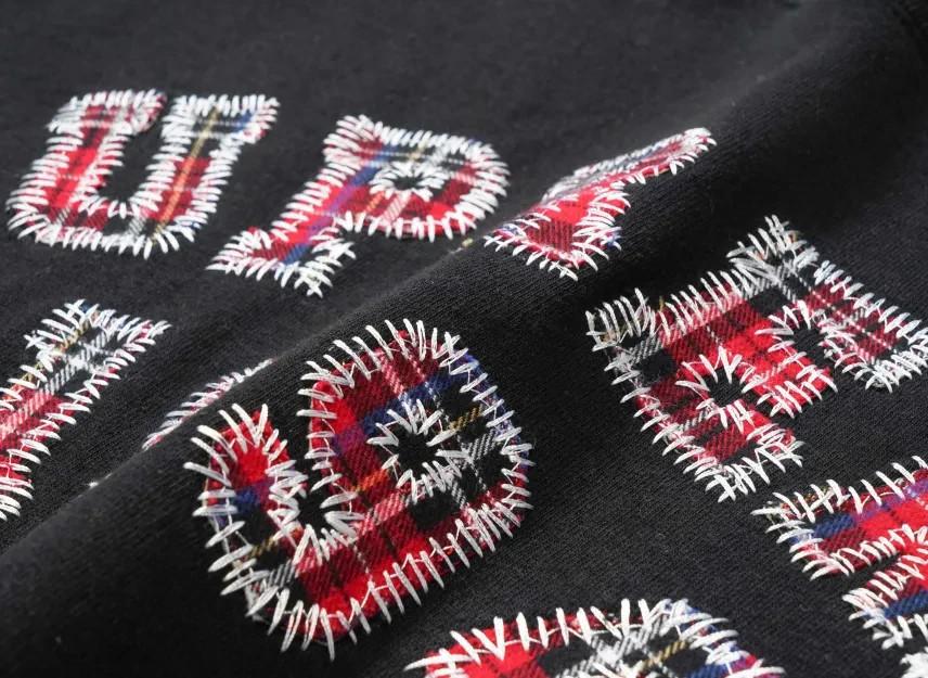 Supreme Plaid Arc Crewneck "Black