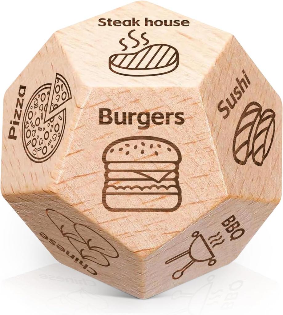 Linksmi Kalėdų Senelio mainų dovanų kauliukai, 3*3 coliai, dovanų mainų kauliukai, Kalėdinės kojinės priedai, dovanų mainų kauliukų žaidimai šeimos vakarėliui, dovanos Kalėdoms