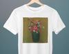 Vase of Flowers II, Odilon Redon, Unisex T-Shirt, Fine Art T-Shirt, Flower T-Shirt, Gift for Her, Gift for Him, Art Lover Gift