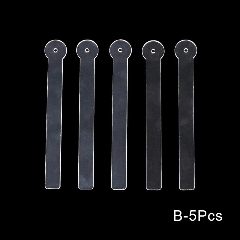 1/5 Stück Klarsicht Acryl Ohrring Display Halter Ständer Ohrring Trageeffekt Stab Ohrstecker Schmuck Anprobierstab