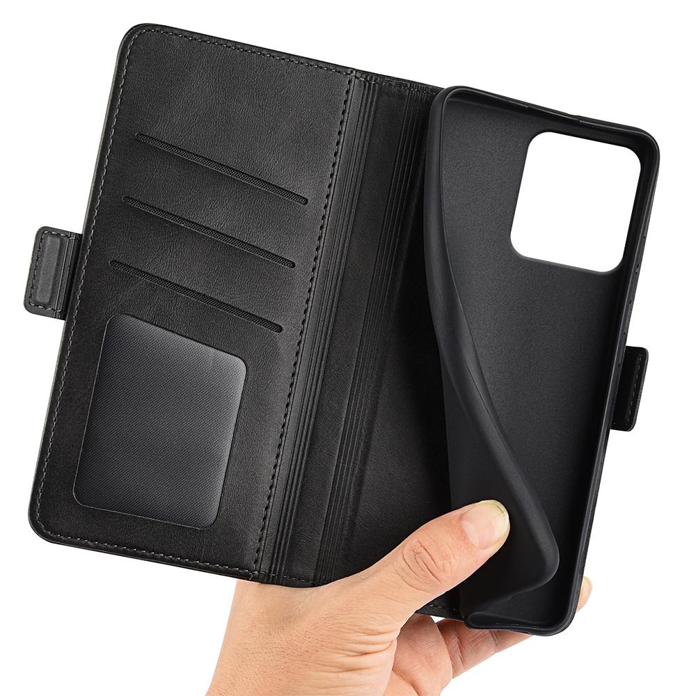 For Motorola Moto G 5G (2025) Stand Case Calf Texture Leather Wallet Phone Cover