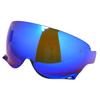 Compatible Replacement Mirror SHOEI CJ JO UV Motorcycle Touring Jet Helmet Bikers CJ-3 EX-ZERO/J O Shield, Shield, Cut, (Blue) [Used]