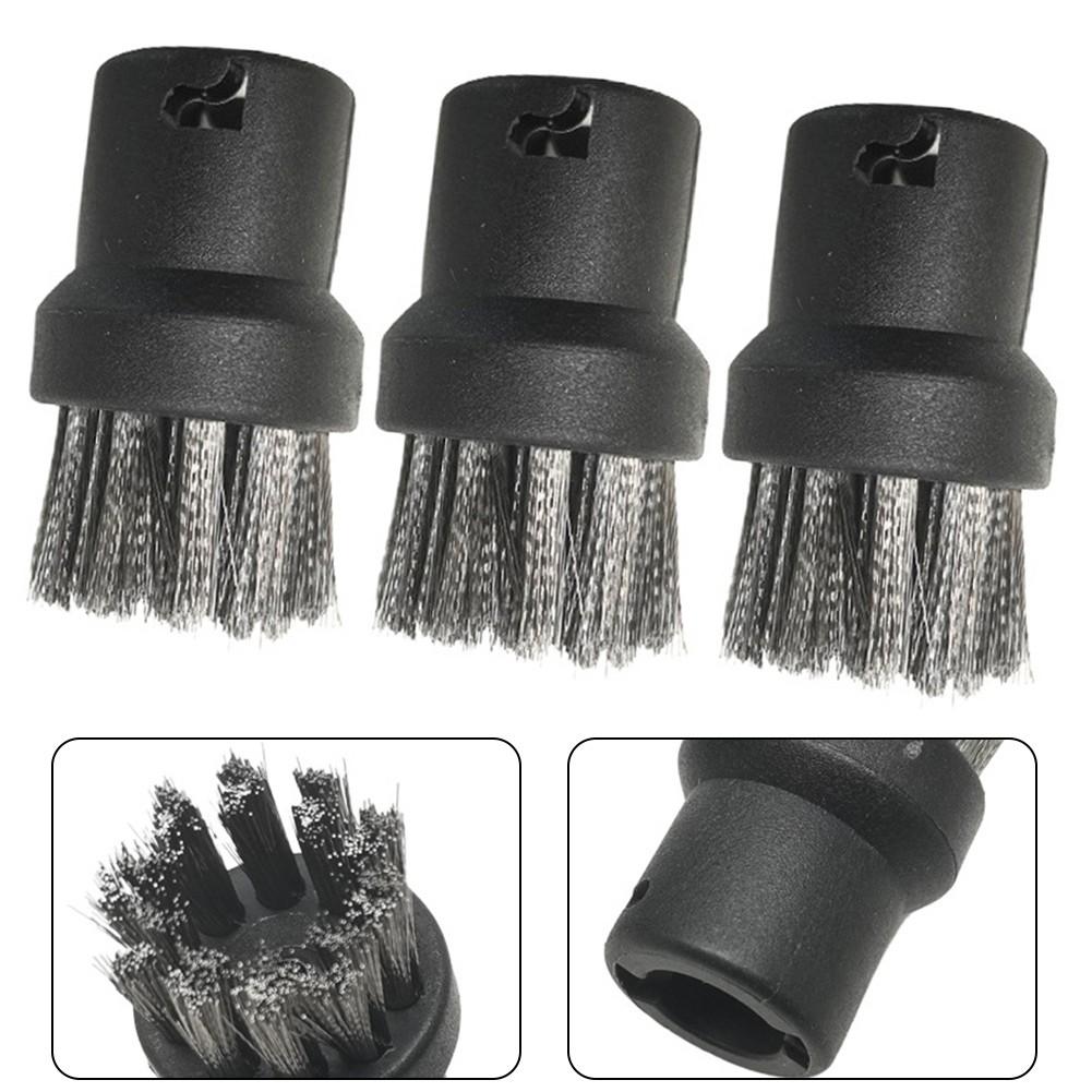 For Karcher Model Specific Cleaning Tools 3pcs Stainless Steel Wire Brushes