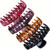 Large Hair Clip Claw Clip Hair Accessories For Girls Turtle Shell-colored, Women's, Large, Claw-style Ponytail Holder, Back-of-the-head Clip