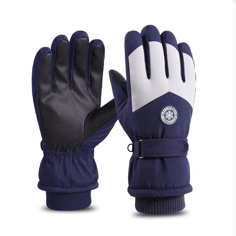 

Winter Cycling Gloves: Fleece-Lined, Windproof, Cold-Proof, Touchscreen-Compatible for Men and Women