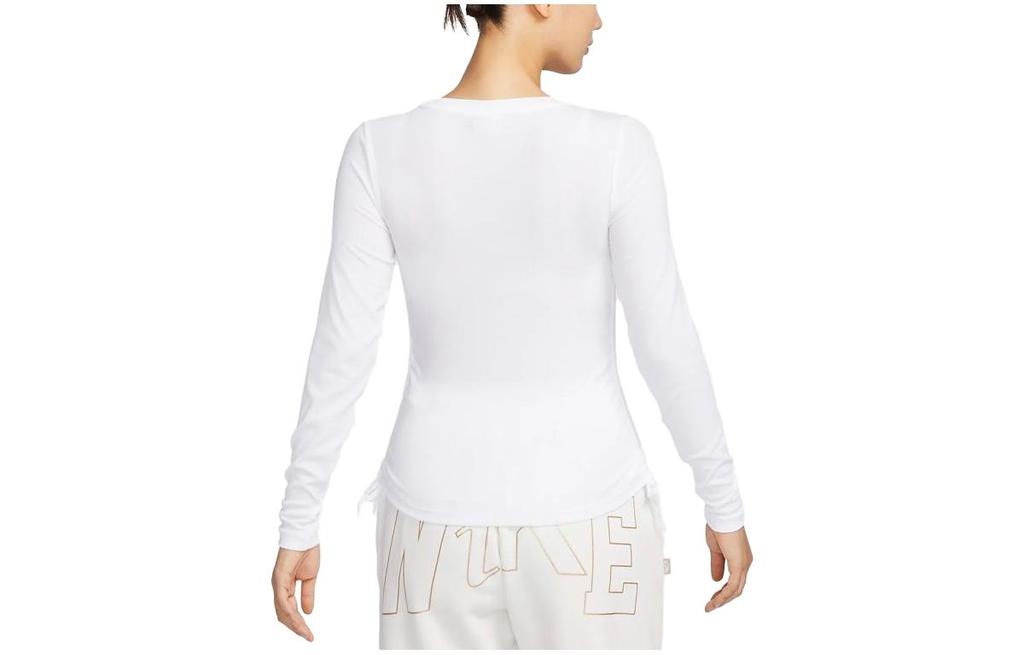 Nike Set in Sleeve T Shirt Women's White FB8718-100