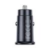Ładowarka samochodowa 2 x USB-C 30W - czarna