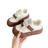 Velcro Board Shoes Women's Spring New Ugly Cute Big Head Student White Shoes Sports Platform Casual Shoes