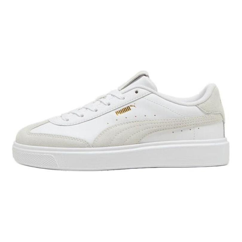 Puma Lajla T Toe Bílé Pírko Šedé Dámské Tenisky 397734-02
