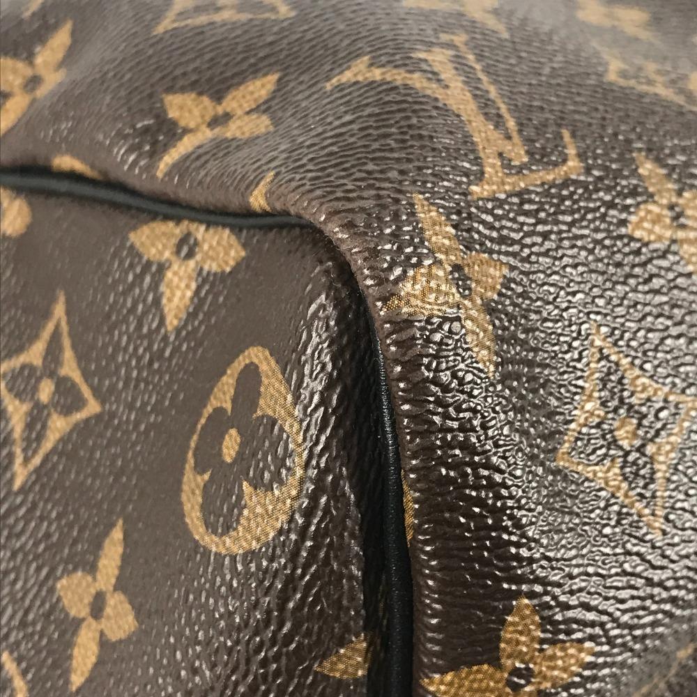 Louis Vuitton M56711 MonogramMacassar Keepall-Bandouliere45 Shoulder Travel Bag
