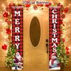 Christmas Door Decoration 2026 Merry Christmas Banner Decor for Home Hanging Xmas Ornament Navidad Happy New Year Gift 2026