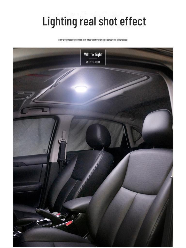 Car Interior LED Touch Light: Reading, Trunk, Roof, Ceiling Atmosphere Lamp