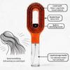 Stop Hair Frizz & Flyaways: Instant Hydration Water Spray Brush, Smooth Detangling Comb for Wet/Dry Hair, Perfect for Quick Morning Styling & Heat Pre