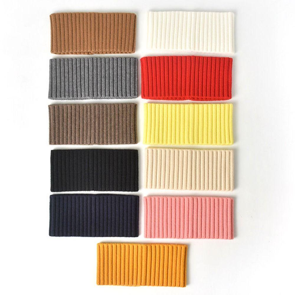 Soft Knitted Headband Wide Elastic Headband Casual Sports Hairbands  Unisex