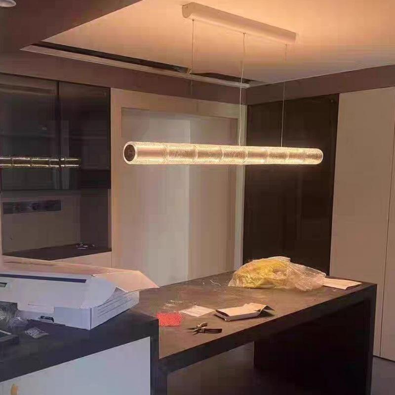 Nordic-Italian Minimalist Glass Pendant Lamp for Dining, Study, and Bars