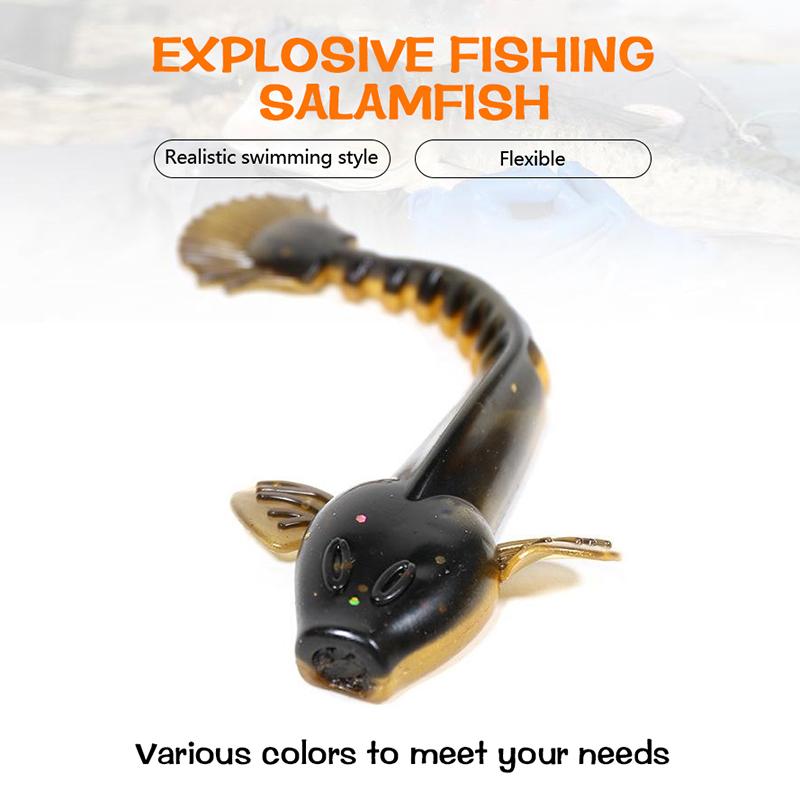 1 Pcs Soft Fishing Lure 2.5G6.5Cm/5.3G9Cmbright Color Swimbait Worm Lure For Fishing Bait