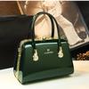 Elegant Patent Leather Women's Bag - Versatile Handbag, Shoulder & Crossbody for Stylish Moms 2025