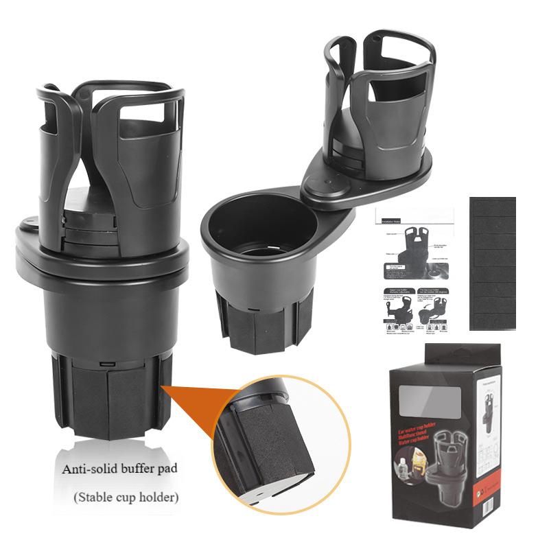 Car Cup Holder Expander For Car Adapter Adjustable Multifunctional Dual Cup Holder With Phone Holder Aromatherapy Organizer