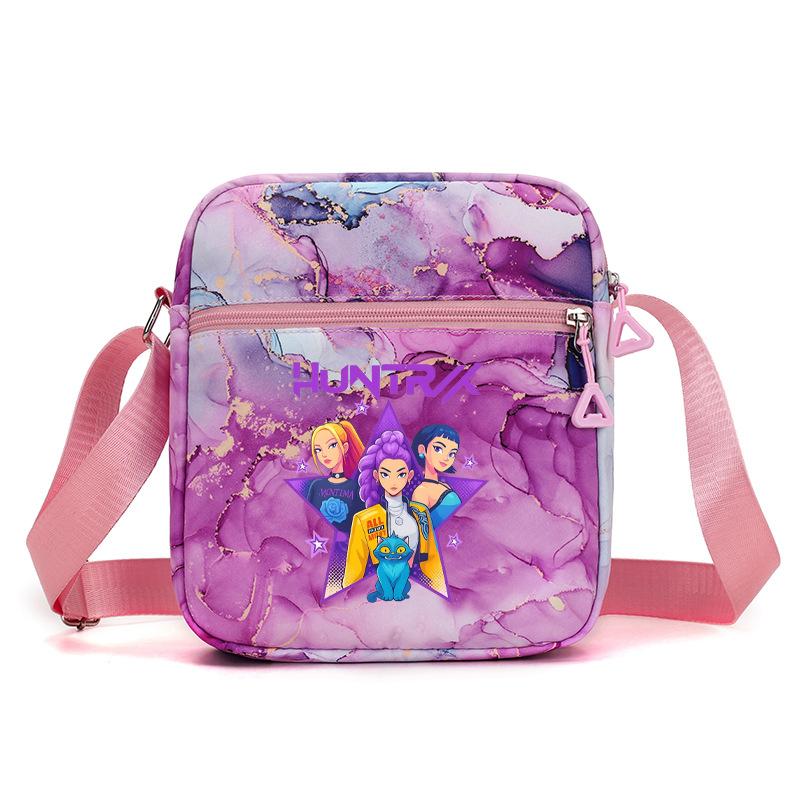 kpop Demon Hunters crossbody Mobile phone bag HUNTRX The single shoulder bag k-pop Rumi Mira Huntrix coin purse k pop Handbag