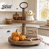 Windowsill Halloween Decoration Ghost Figurine Spooky Resin Statue Classic Office Ornaments for Indoor Outdoor Tabletop Decor Durable Retro