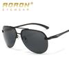 Fashion Polarized Toad Sunglasses Men Women Classic Mirror Eyeglasses Coating Anti-glare Sunscreen Metal Frame Glasses UV400