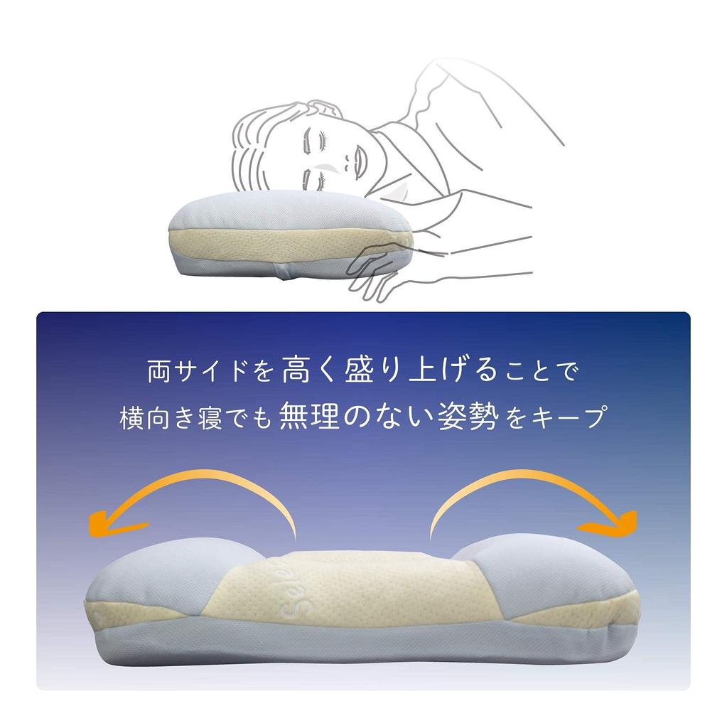 Select Pillow Medical Health Pillow 05 Washable Pipe High Repulsion 34 X 56 Cm Ivory Pale Blue Doctor's + Approx. &